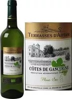 Quantité de sucre dans Côtes de Gascogne blanc sec bio I.G.P.