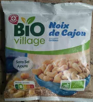 चीनी की मात्रा Bio village noix de cajou