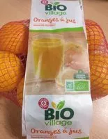 入っている砂糖の量 Oranges à jus