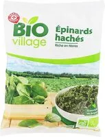 Suhkru kogus sees Epinards hachés bio