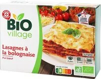 Cantidad de azúcar en Lasagnes à la bolognaise