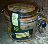 Cantidad de azúcar en Foie gras de carnard entier du Périgord à l'ancienne