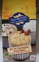Jumlah gula yang masuk Riz de Camargue Rond
