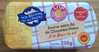 İçindeki şeker miktarı Beurre demi-sel Charentes-Poitou