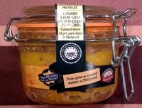 Suhkru kogus sees Foie gras de canard entier du Périgord