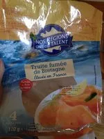 Amount of sugar in Truite fumée de Bretagne