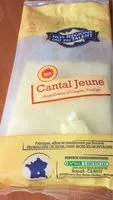 Количество сахара в Cantal AOP jeune