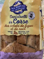Amount of sugar in Biscuits Canistrelli figue noix