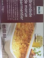 入っている砂糖の量 Brandade de morue parmentier