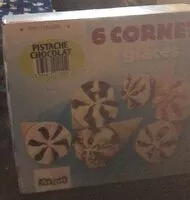 入っている砂糖の量 6 cornets glacés pistache chocolat