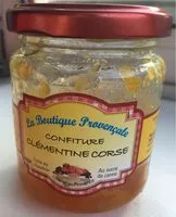 Sucre et nutriments contenus dans La boutique provencale