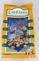 Quantité de sucre dans Croûtons nature