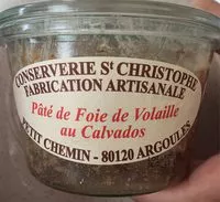 Sucre et nutriments contenus dans Conserverie saint christophe