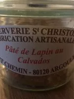 入っている砂糖の量 Pâté de lapon au calvados