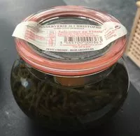 入っている砂糖の量 Salicornes au Vinaigre