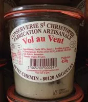 Amount of sugar in Vol au Vent
