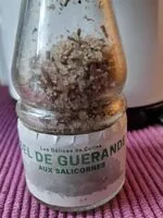 入っている砂糖の量 Sel de guerande aux salicornes