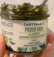 Sokerin määrä sisällä Pesto vert