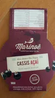 Sokerin määrä sisällä Cassis acai