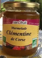 Jumlah gula yang masuk Marmelade Clémentine de Corse