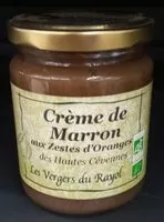 Sucre et nutriments contenus dans Les vergers du rayol