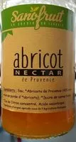 Jumlah gula yang masuk Abricot nectar de Provence