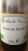 Sucre et nutriments contenus dans Mas de vinobre