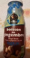 Zuckermenge drin Boisson au gingembre