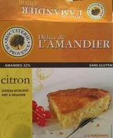 Zuckermenge drin Gâteau Aux Amandes Et Au Citron Sans Gluten