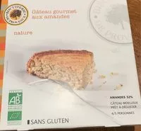 Zuckermenge drin GATEAU GOURMET AUX AMANDES NATURE