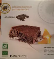 Zuckermenge drin Biscuiterie de Provence - Organic Chocolate Almond Cake, 230g (8.5oz)