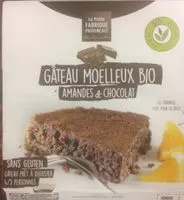 含糖量 Gateau moelleux bio amandes et chocolat