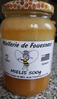 Sucre et nutriments contenus dans Miellerie de fouesnant