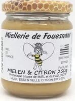 Quantité de sucre dans Mielen & citron