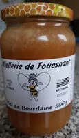 Quantité de sucre dans Miel de Bourdaine