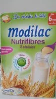 Количество сахара в Modilac Nutrifibres 8 Céréales