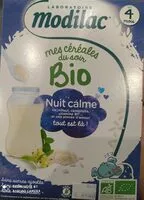 Sucre et nutriments contenus dans Modilac