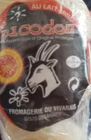 入っている砂糖の量 Fromage de chèvre