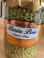 Cantidad de azúcar en Petits pois