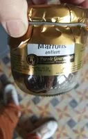 चीनी की मात्रा Marrons entiers