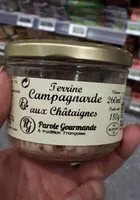 चीनी की मात्रा Terrine campagnarde aux chataignes