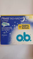 Zuckermenge drin Tampons Flexi Tag+Nacht