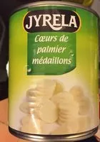 Cantidad de azúcar en Coeur de palmier médaillons