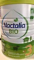 Sucre et nutriments contenus dans Nactalia bio