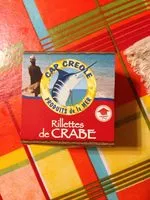 चीनी की मात्रा Rillettes de crabe