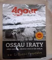 चीनी की मात्रा Ossau iraty