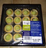 Suhkru kogus sees X16 MINI FEUILLETÉS ESCARGOTS