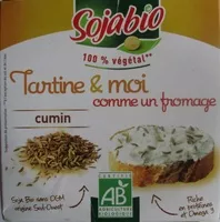 Quantité de sucre dans Tartine & moi comme un fromage Cumin Bio (12,9 % MG)