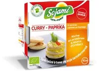 İçindeki şeker miktarı Sojami à tartiner Curry Paprika