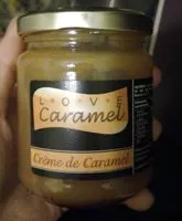 Sucre et nutriments contenus dans Love caramel